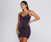 Glitzerndes Strickkleid „Let's Dance“